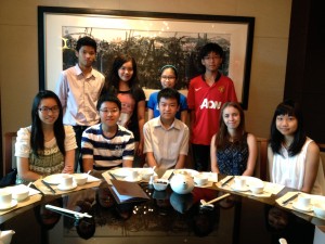 LHF scholars lunch-July 26, 13