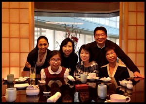 Happy lunch with Natalie and Elaine ;)) Wishing Natalie all the best at Timbertop!